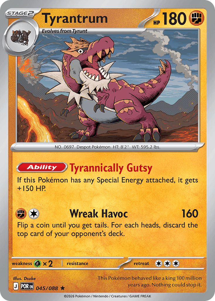 Tyrantrum 045/088