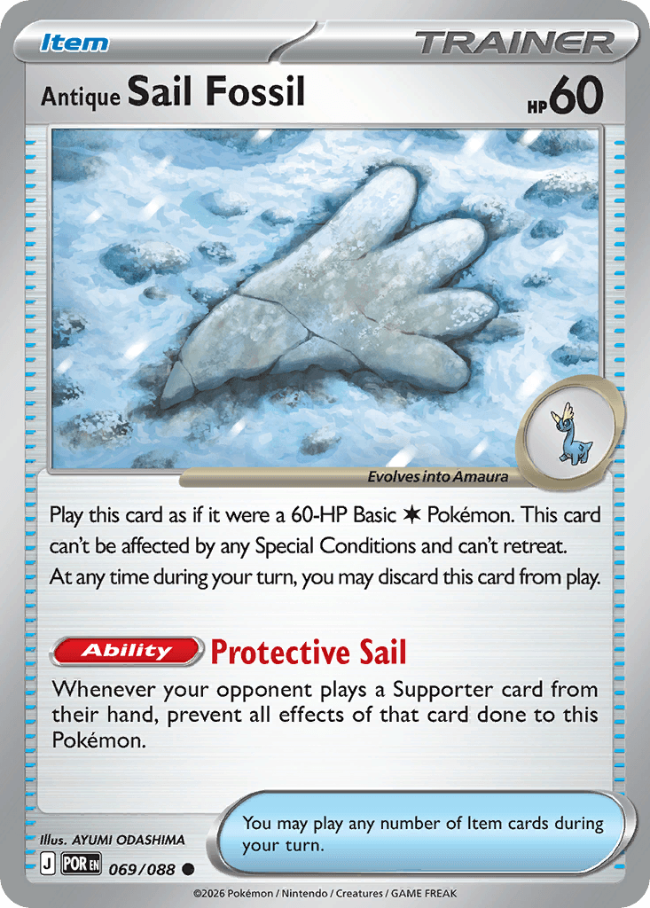 Antique Sail Fossil 069/088