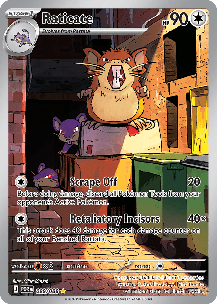 Raticate 099/088