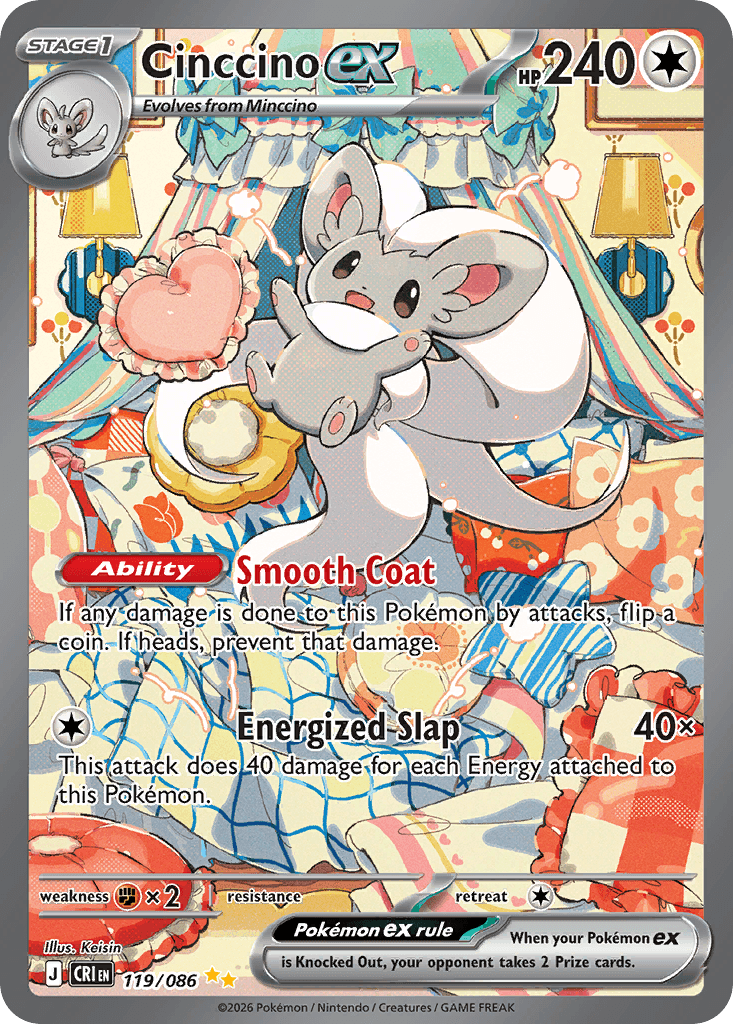Cinccino ex 119/086
