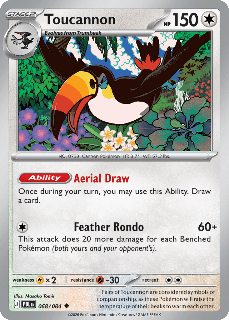 Toucannon 068/084