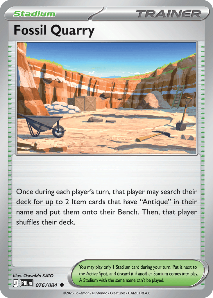 Fossil Quarry 076/084