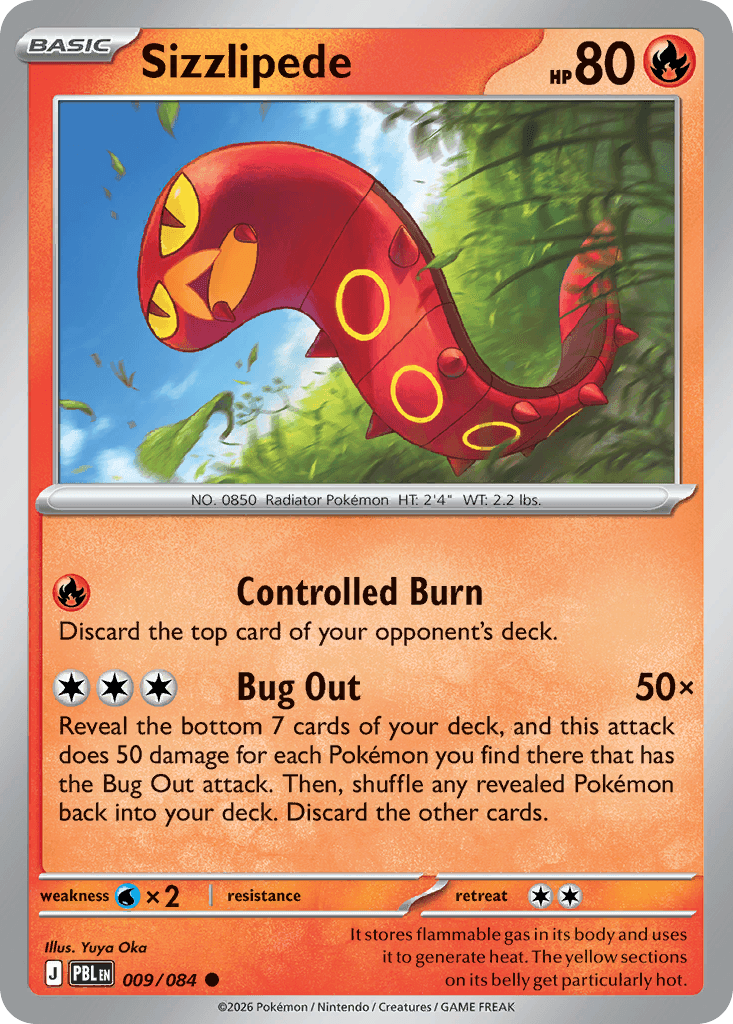 Sizzlipede 009/084