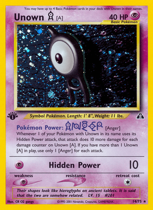 Unown [A] 14