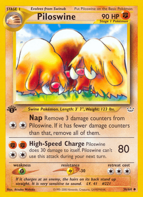 Piloswine 36