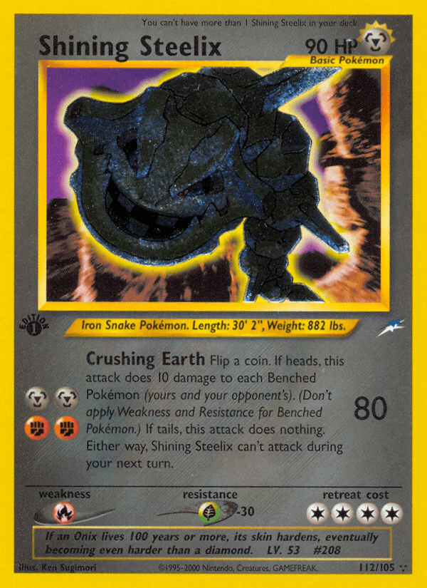 Shining Steelix 112