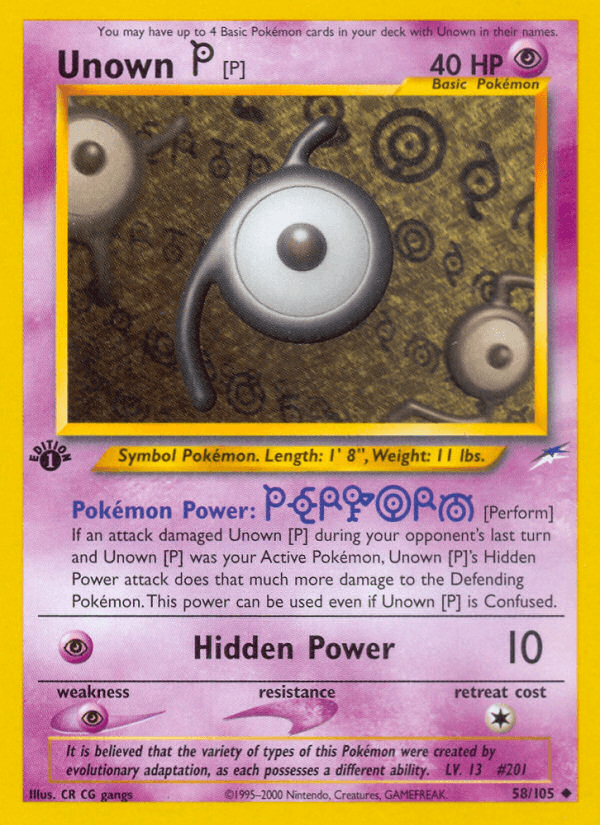 Unown [P] 58