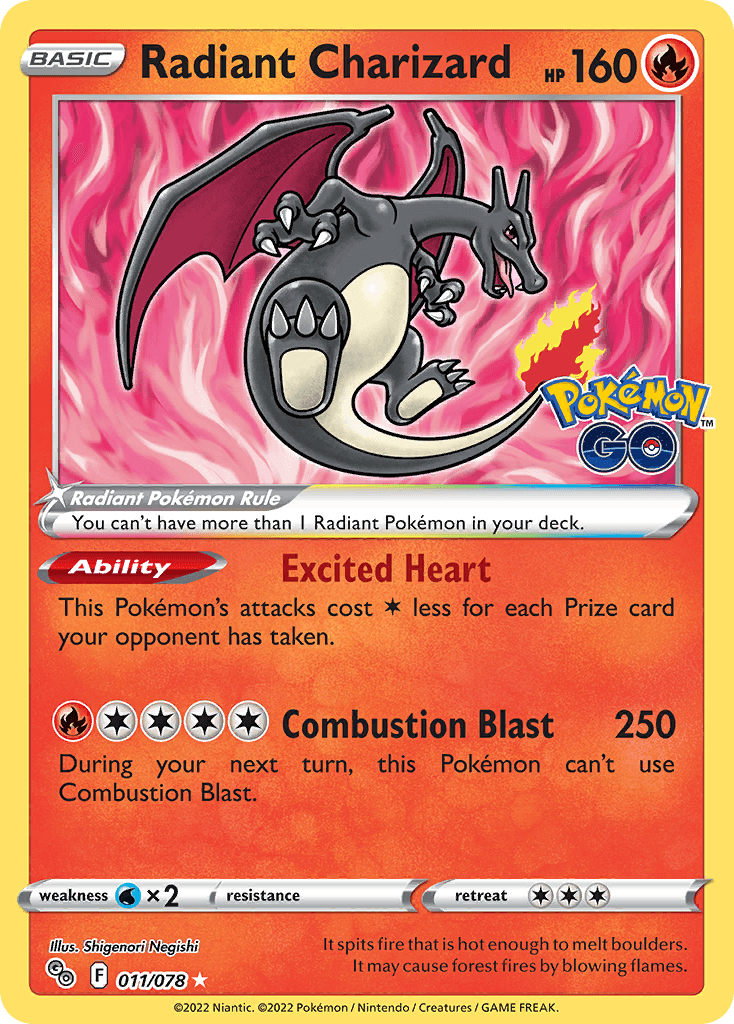 Radiant Charizard 11