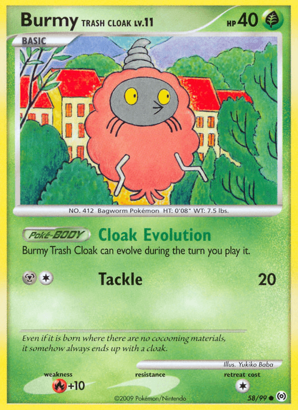 Burmy Trash Cloak 58