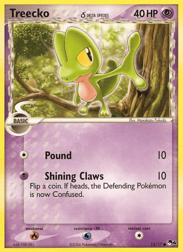 Treecko δ 15