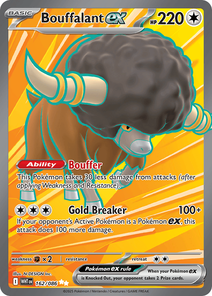 Bouffalant ex 162/086