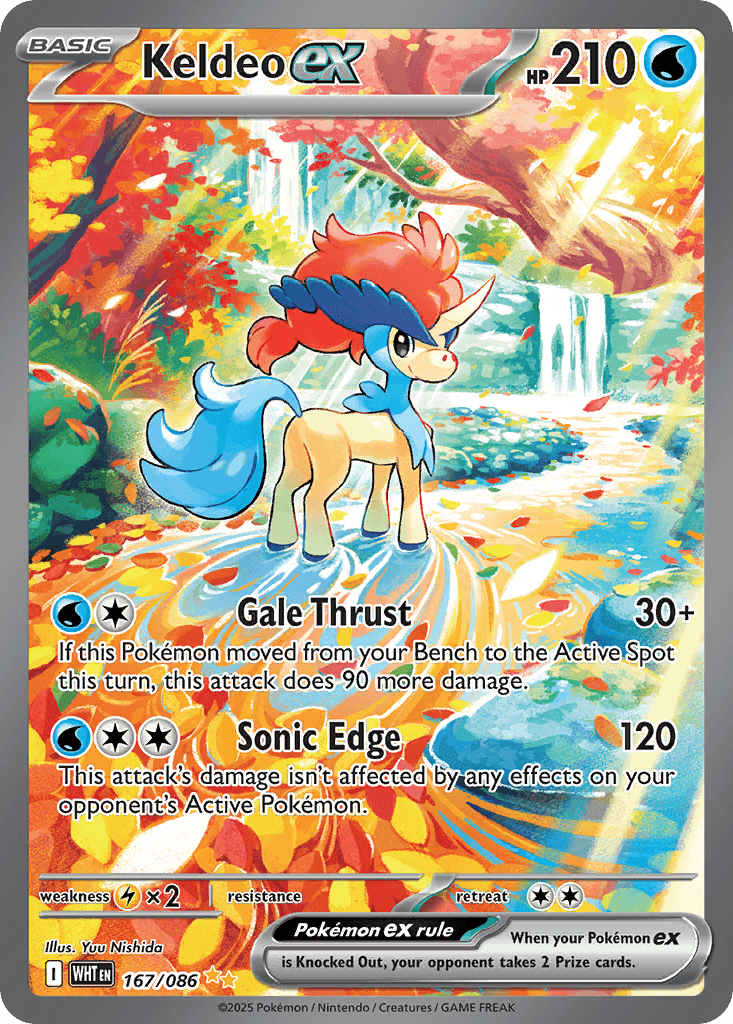 Keldeo ex 167/086