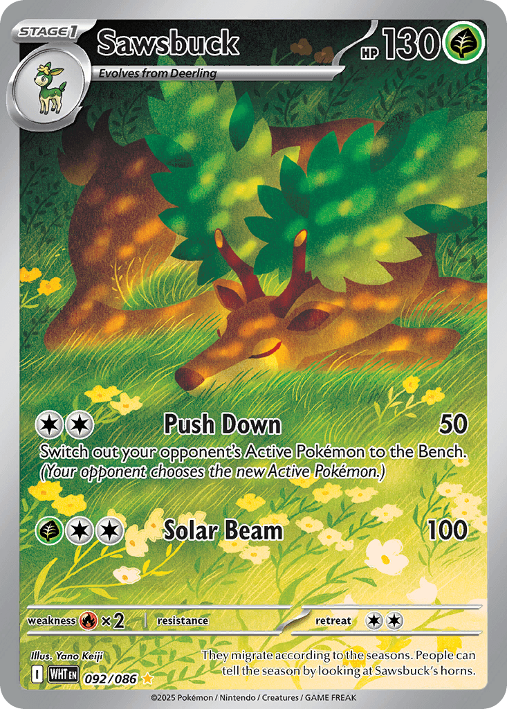 Sawsbuck 092/086