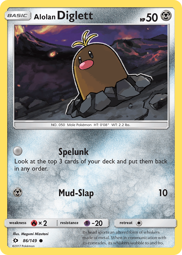 Alolan Diglett 86