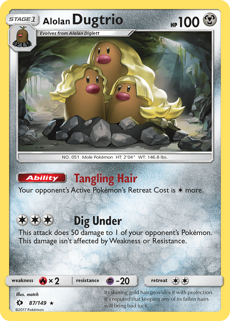 Alolan Dugtrio 87