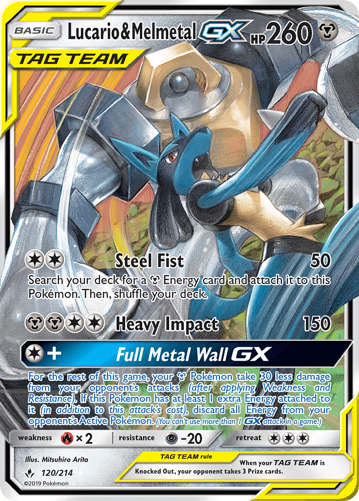 Lucario & Melmetal-GX 120
