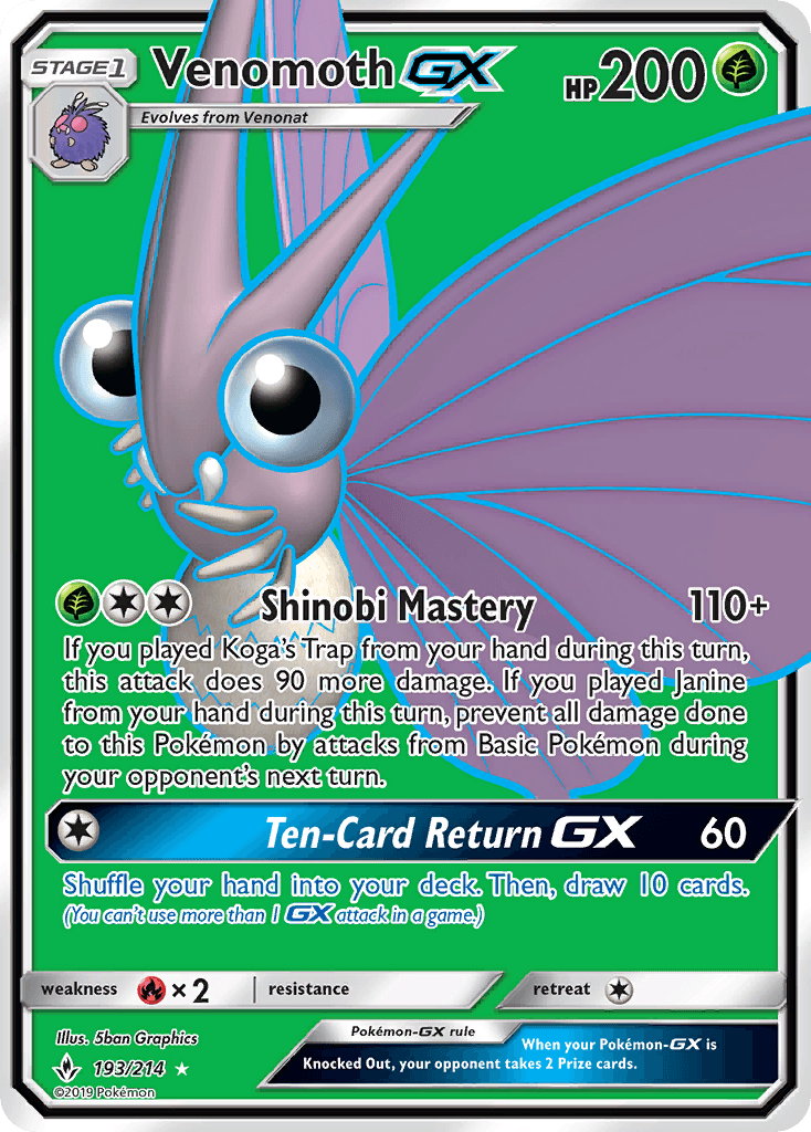 Venomoth-GX 193
