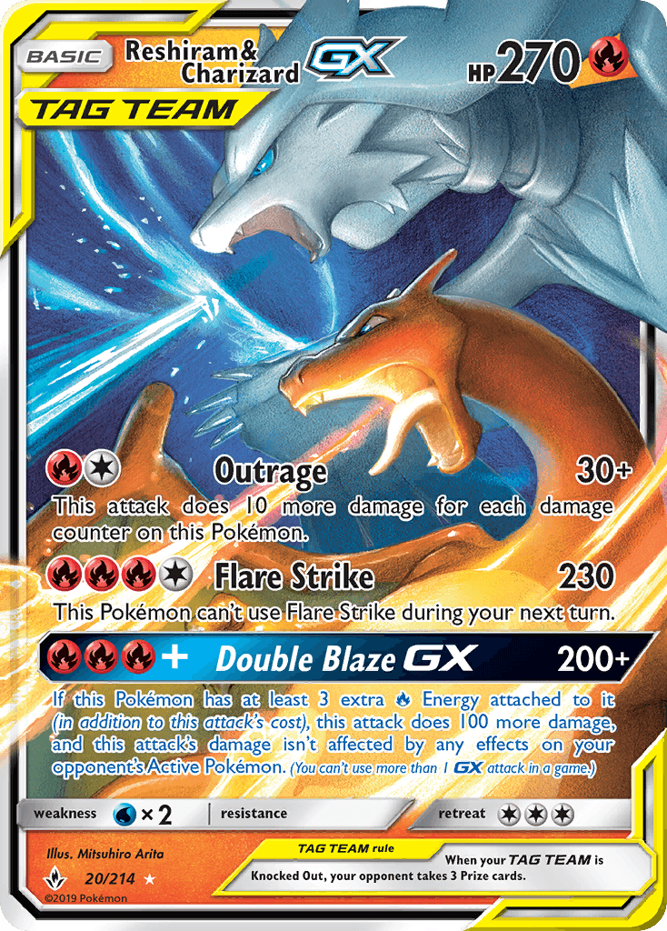 Reshiram & Charizard-GX 20