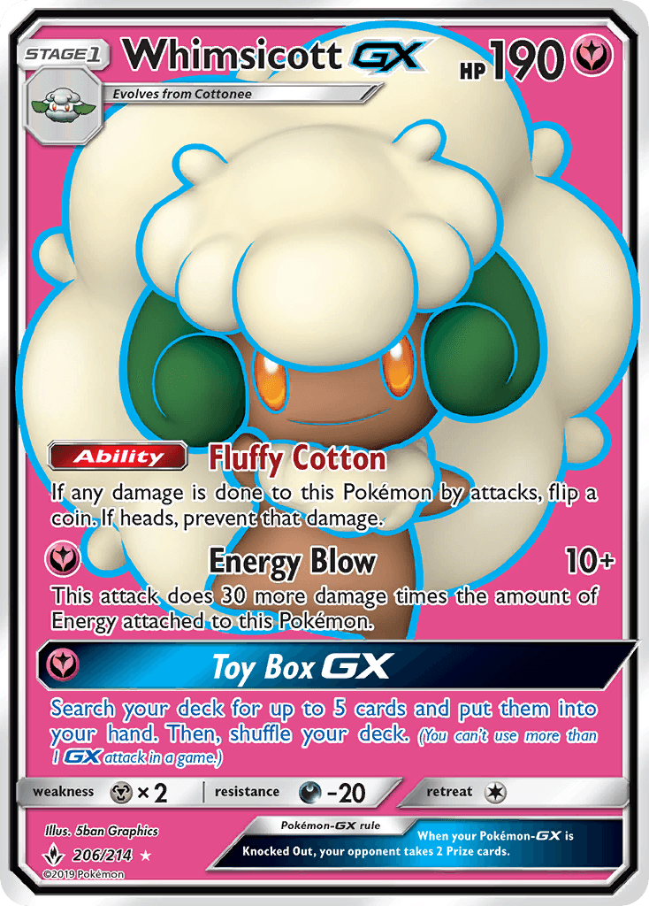 Whimsicott-GX 206