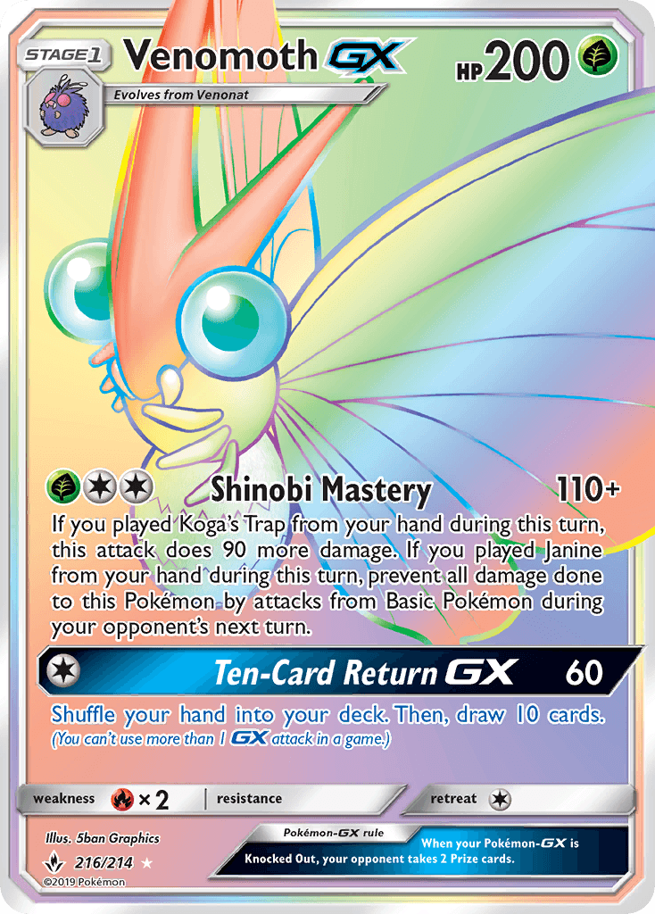 Venomoth-GX 216