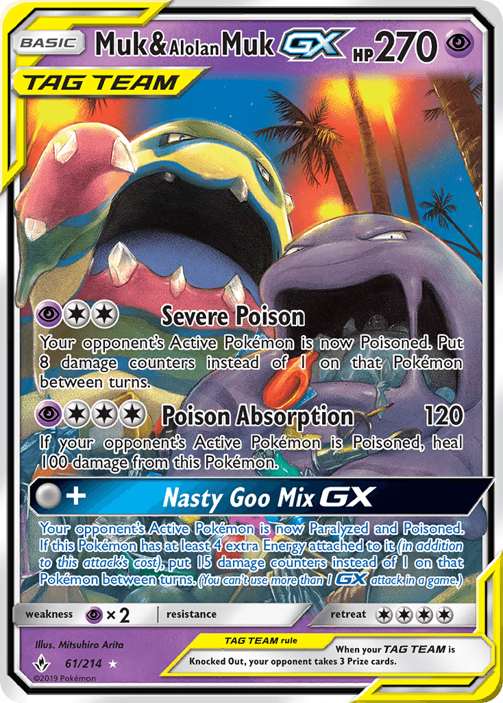 Muk & Alolan Muk-GX 61