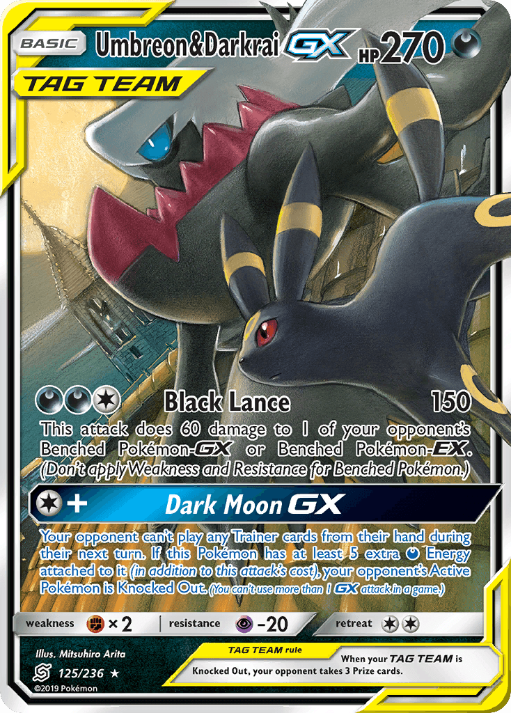 Umbreon & Darkrai-GX 125