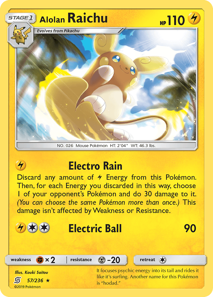 Alolan Raichu 57