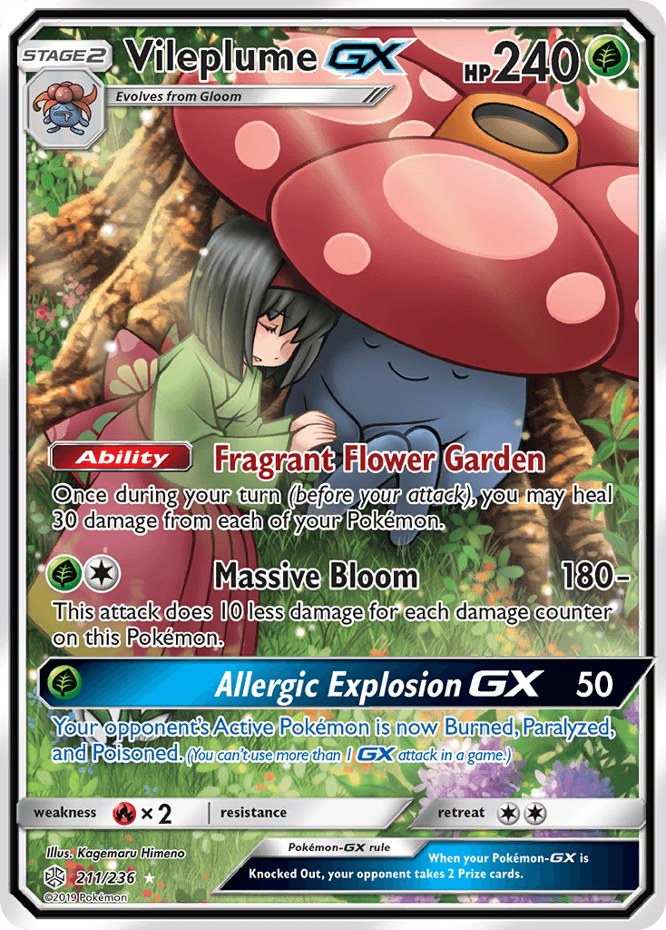 Vileplume-GX 211