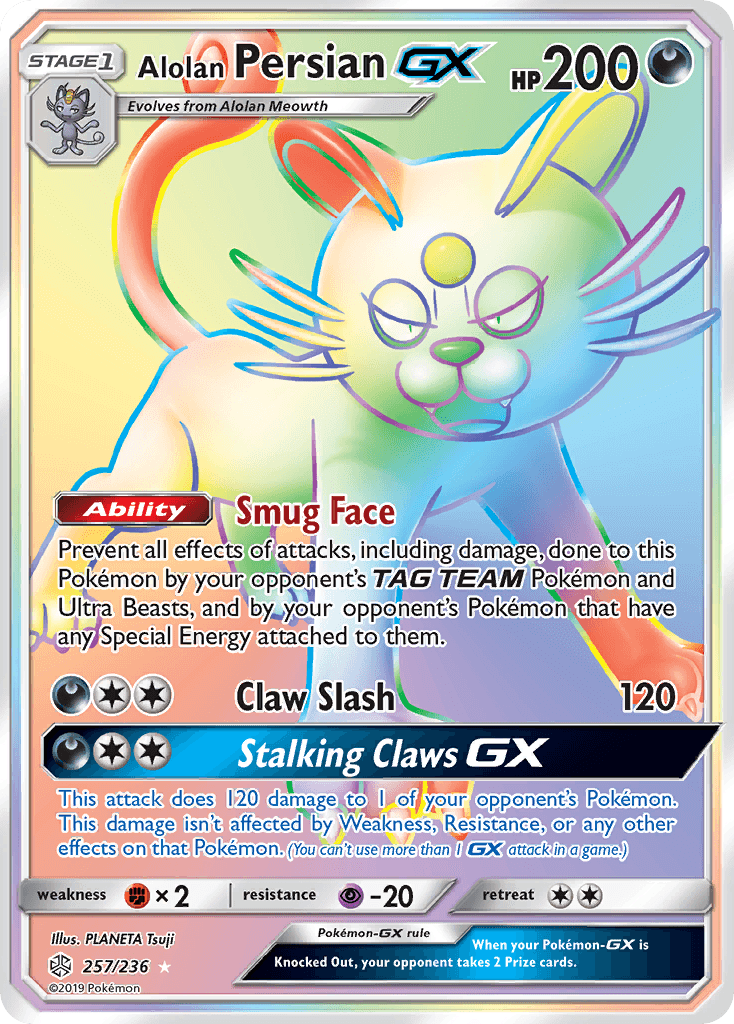 Alolan Persian-GX 257