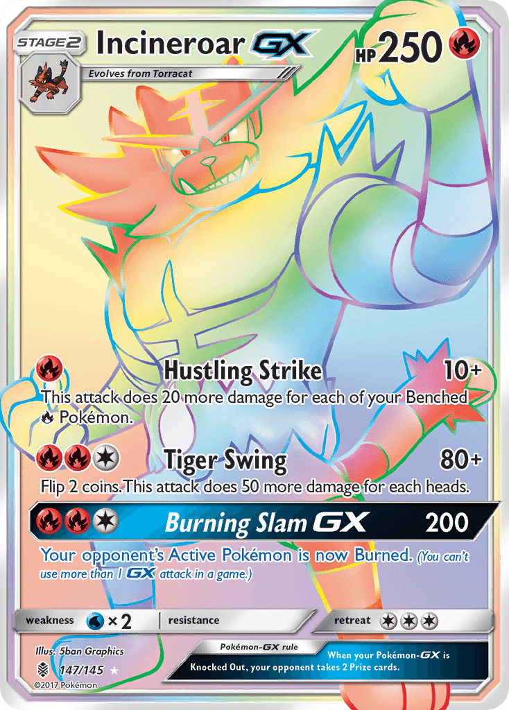 Incineroar-GX 147