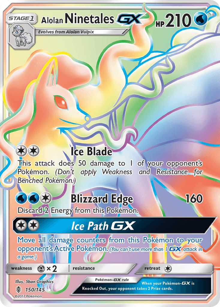 Alolan Ninetales-GX 150