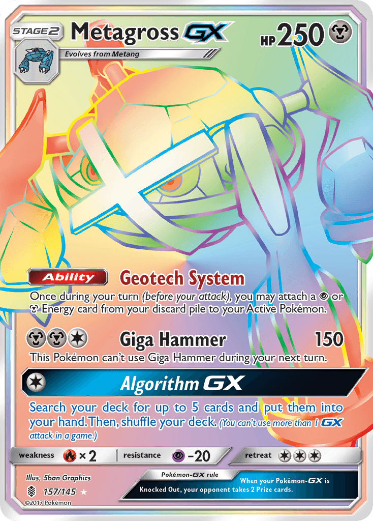 Metagross-GX 157