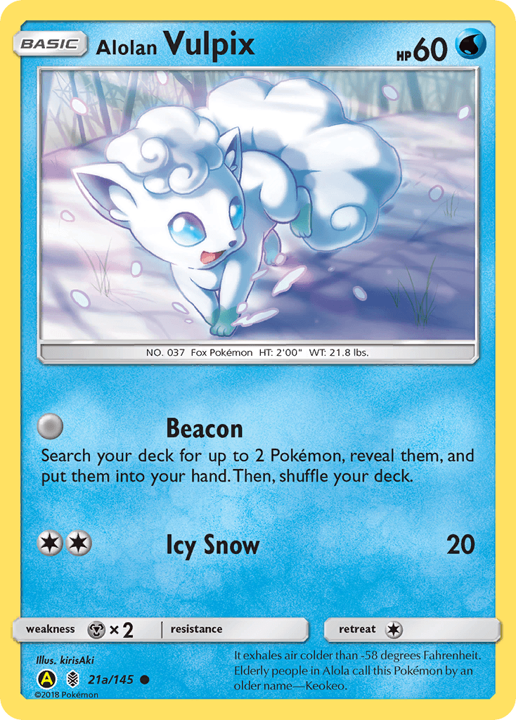 Alolan Vulpix 21a