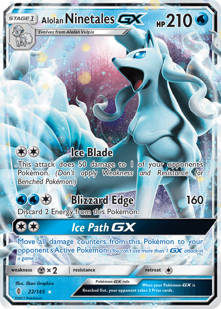 Alolan Ninetales-GX 22