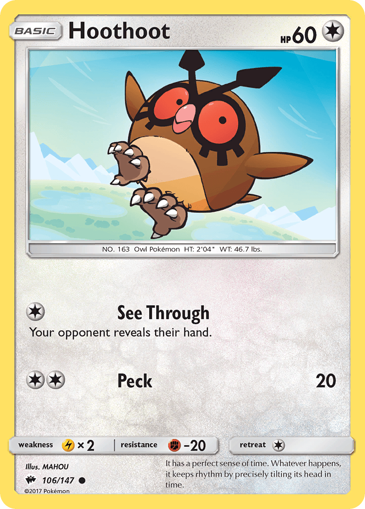 Hoothoot 106