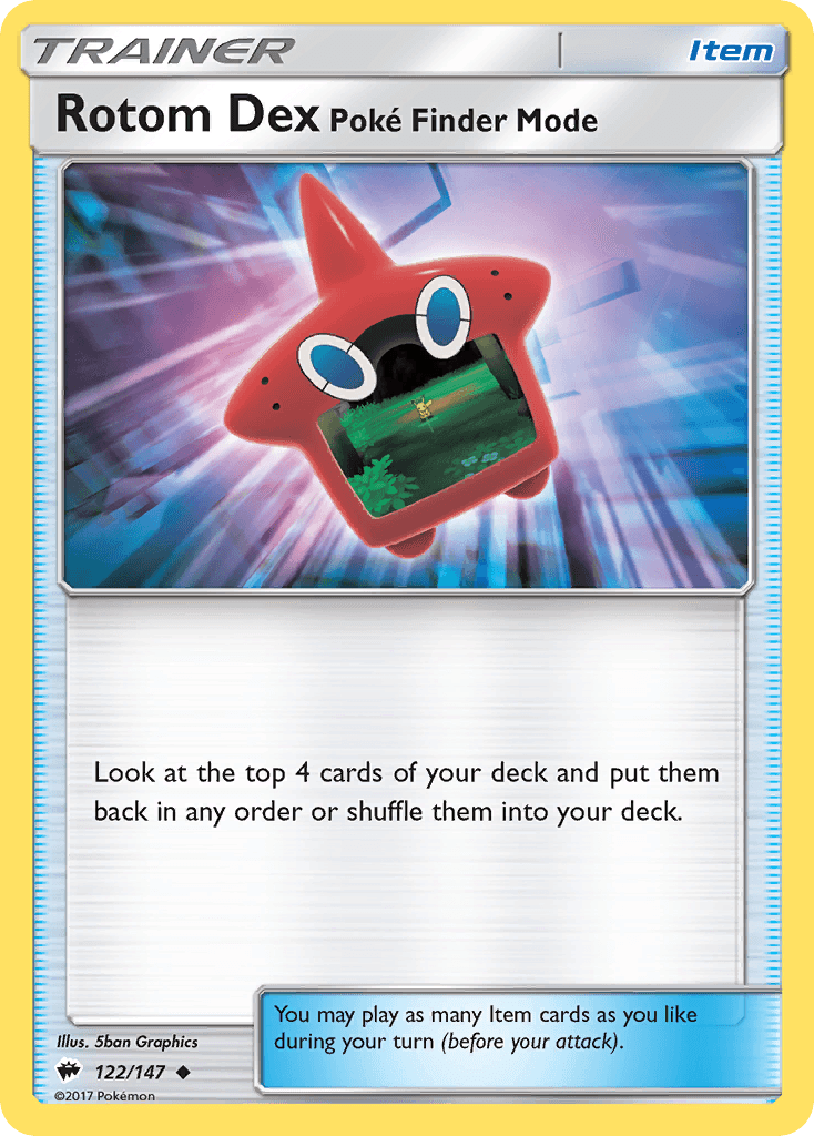 Rotom Dex Poké Finder Mode 122
