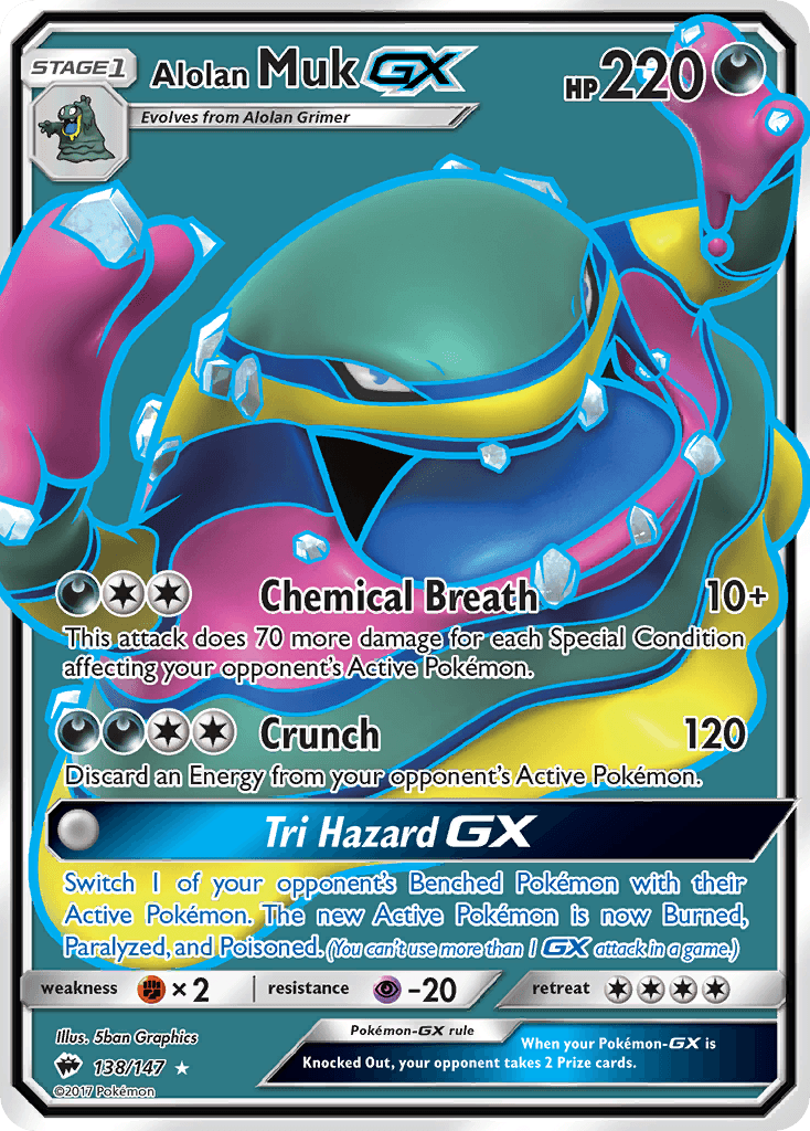 Alolan Muk-GX 138