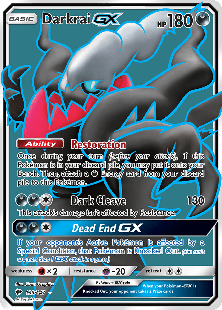 Darkrai-GX 139