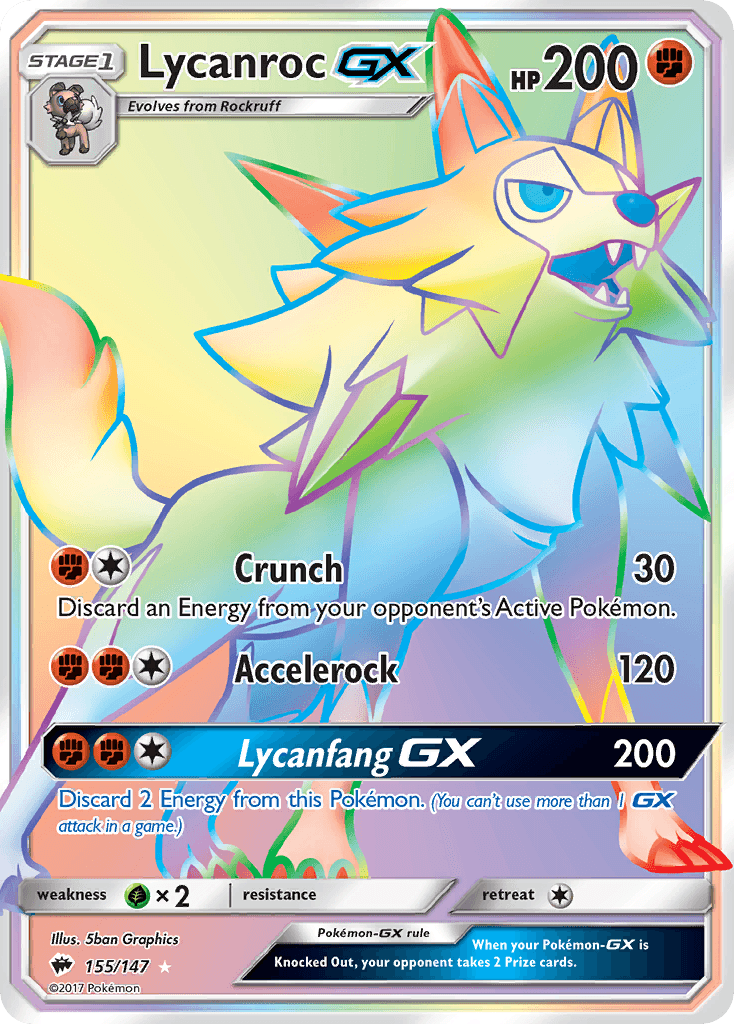 Lycanroc-GX 155