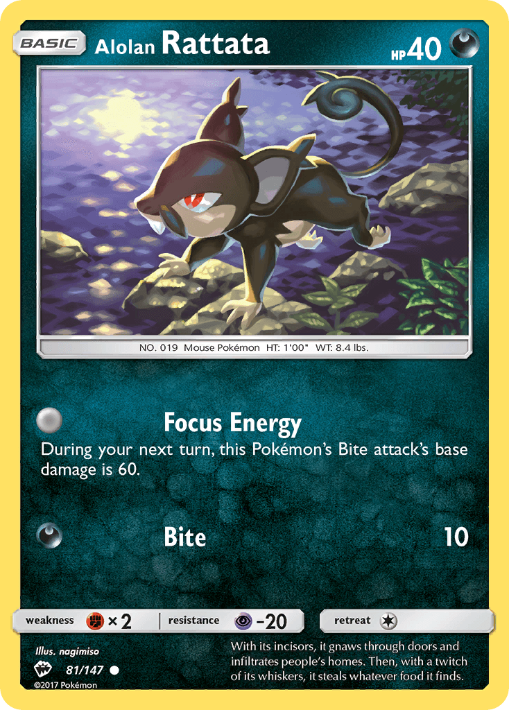 Alolan Rattata 81