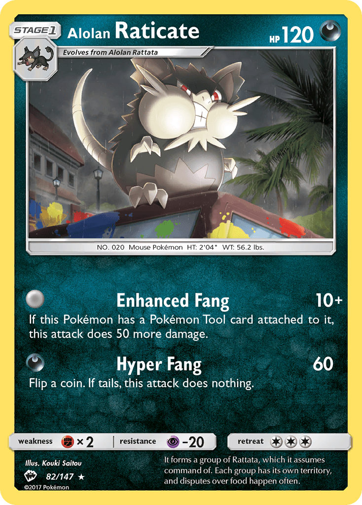 Alolan Raticate 82