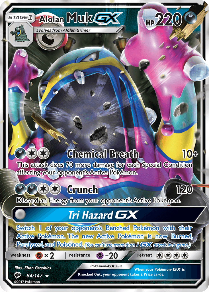 Alolan Muk-GX 84