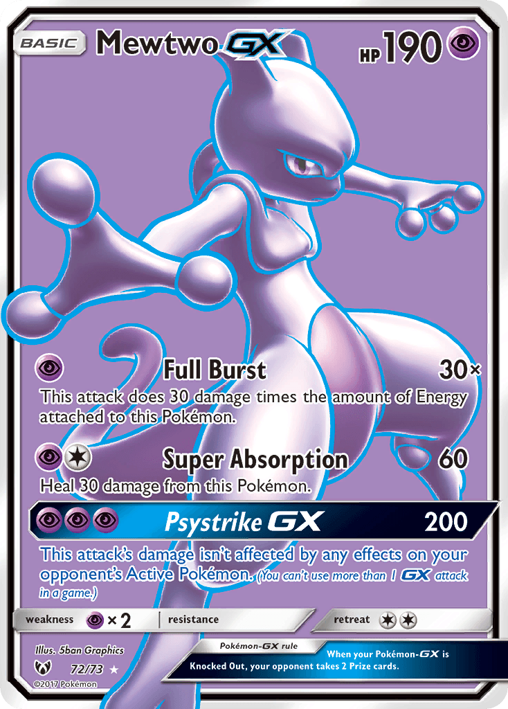 Mewtwo-GX 72