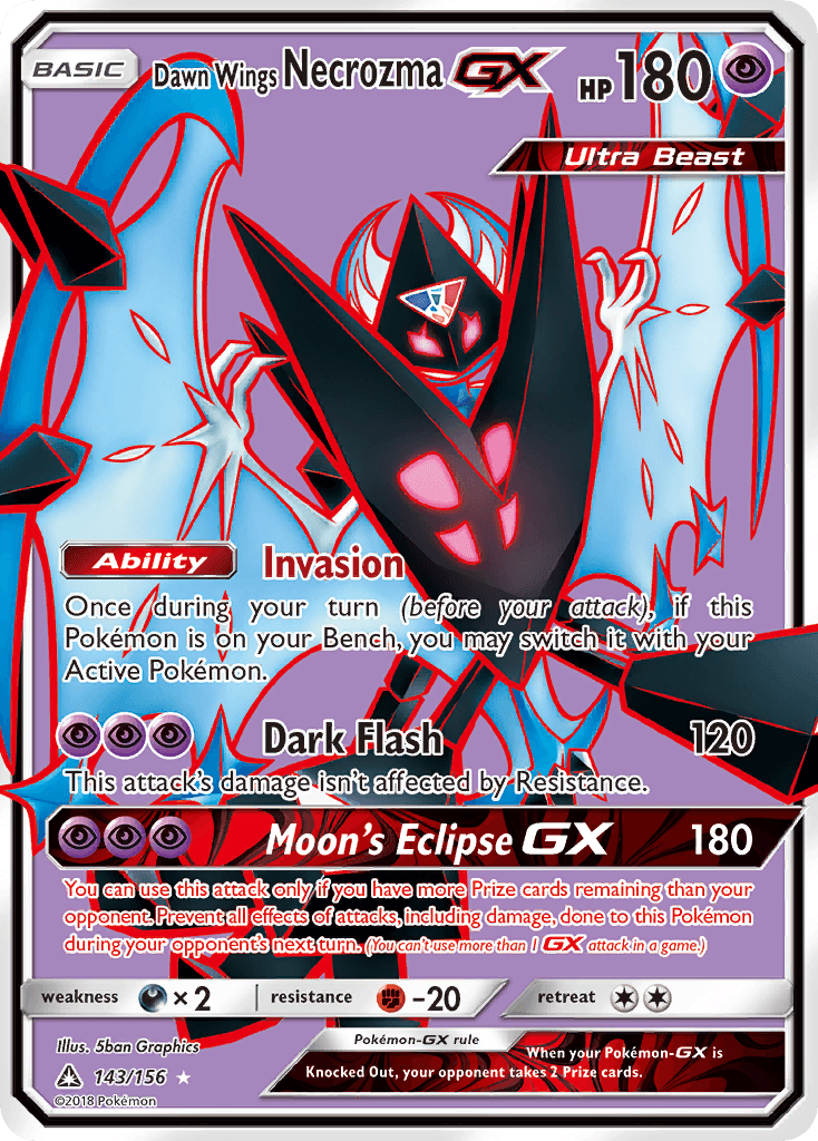 Dawn Wings Necrozma-GX 143