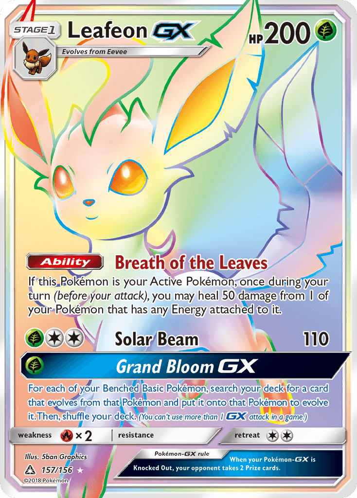 Leafeon-GX 157