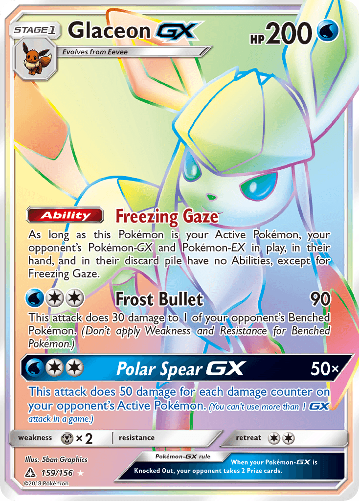 Glaceon-GX 159