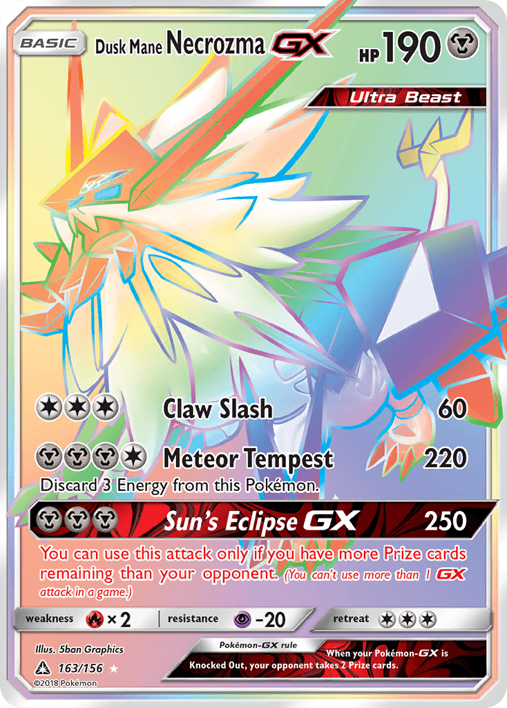 Dusk Mane Necrozma-GX 163