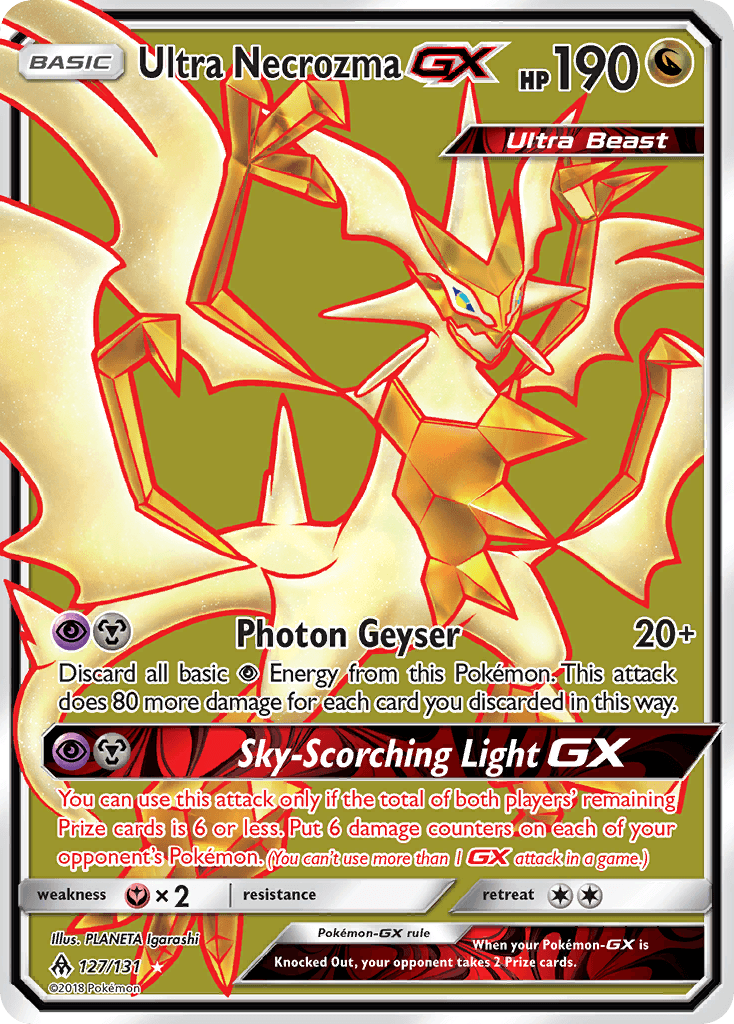 Ultra Necrozma-GX 127