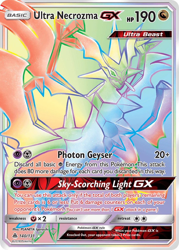 Ultra Necrozma-GX 140