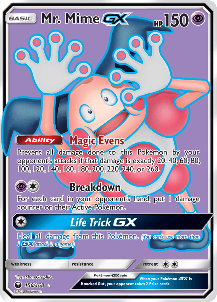 Mr. Mime-GX 156